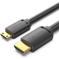 Кабель VENTION HDMI - Mini-HDMI v2.0 2м Black (AGHBH)