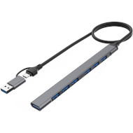 USB-хаб XOKO AC-700m 7xUSB-A