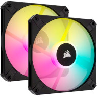 Комплект вентиляторов CORSAIR iCUE AF120 RGB Slim Black 2-Pack (CO-9050163-WW)