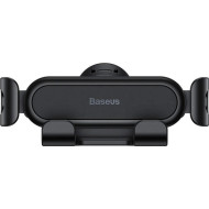 Автодержатель для смартфона BASEUS Stable Gravitational Car Mount Lite (Air Outlet version) Black (SUWX010001)