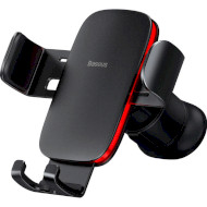 Автодержатель для смартфона BASEUS Metal Age II Gravity Car Mount Air Outlet Version Black (SUJS000001)