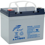 Аккумуляторная батарея тяговая RITAR EV12-33 (12В, 33Ач)