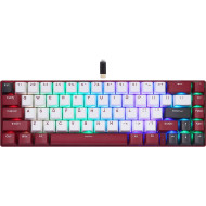 Клавиатура беспроводная MOTOSPEED BK67 Longhua Red Switch Red (MTBK67RMR)