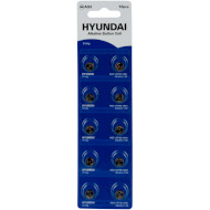 Батарейка HYUNDAI Alkaline Button Cell LR41 10шт/уп (HT7008003)