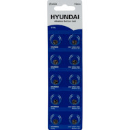 Батарейка HYUNDAI Alkaline Button Cell LR66 10шт/уп (HT7008004)