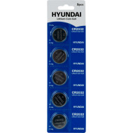 Батарейка HYUNDAI Lithium Coin Cell CR2032 5шт/уп (HT7009032)