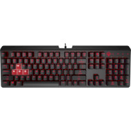 Клавиатура HP Omen Encoder Cherry MX Red Switch Black (6YW76AA)