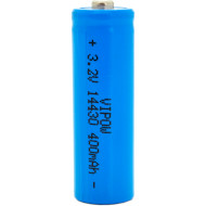 Аккумулятор VIPOW Lifepo4 14430 400mAh 3.2V TipTop (IFR14430-400MAHTT)