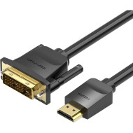 Кабель VENTION HDMI - DVI v1.4 2м Black (ABFBH)