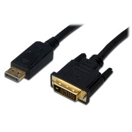 Кабель DIGITUS DisplayPort - DVI 2м Black (AK-340306-020-S)