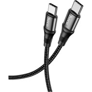 Кабель HOCO X50 Exquisito Type-C to Type-C 100W 2м Black