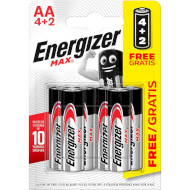 Батарейка ENERGIZER Max AA 6шт/уп (E303328500)