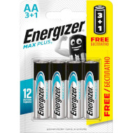 Батарейка ENERGIZER Max Plus AA 3+1шт/уп (E303322400)