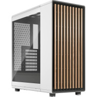 Корпус FRACTAL DESIGN North TG Clear Tint Chalk White (FD-C-NOR1C-04)