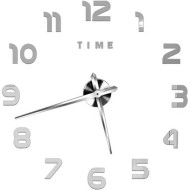 Настенные 3D часы VOLTRONIC ZH17520 120см Silver