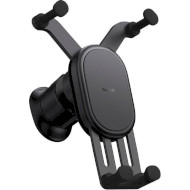 Автодержатель с беспроводной зарядкой BASEUS Stable Gravitational Wireless Charging Car Mount Pro Black (SUWX030001)