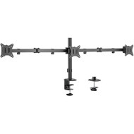 Крепление настольное для 3-х мониторов HISMART HS082420 17"-27" Black