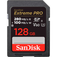 Карта памяти SANDISK SDXC Extreme Pro 128GB UHS-II U3 V60 Class 10 (SDSDXEP-128G-GN4IN)