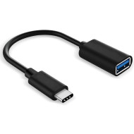 Адаптер OTG XOKO AC-230 USB-A to Type-C Black (XK-AC230-BK)