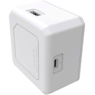 Зарядное устройство ALLOCACOC PowerUSB 2xUSB-A, 2XUSB-C, PD60W White