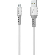 Кабель PRODA Azeada PD-B51m USB-A to Micro-USB 3A 1м White