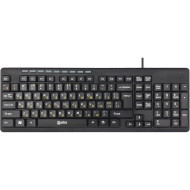 Клавиатура PIKO KB-108 Black