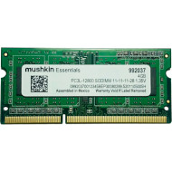 Модуль пам'яті MUSHKIN Essentials SO-DIMM DDR3L 1600MHz 4GB (992037)