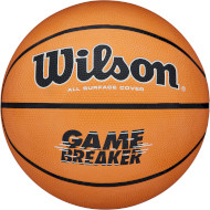 Мяч баскетбольный WILSON Game Breaker Orange Size 7 (WTB0050XB07)