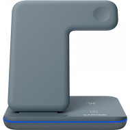 Беспроводное зарядное устройство CANYON WS-303 Wireless Charging Station Dark Gray (CNS-WCS303DG)