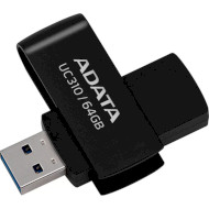 Флэшка ADATA UC310 USB3.2 64GB Black (UC310-64G-RBK)