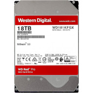 Жёсткий диск 3.5" WD Red Pro 18TB SATA/512MB (WD181KFGX)