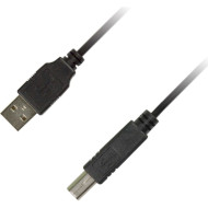 Кабель PIKO USB 2.0 AM/BM 1.8м Black