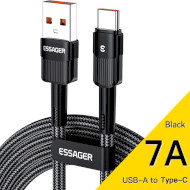 Кабель ESSAGER Star Fast Charging Data Cable 7A USB-A to Type-C 3м (EXCT-XCC01)