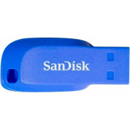 Флэшка 64GB SANDISK Cruzer Blade USB 2.0 Electric Blue (SDCZ50C-064G-B35BE)