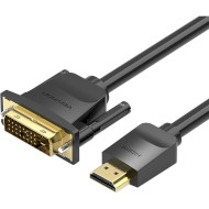 Кабель VENTION HDMI - DVI v1.4 3м Black (ABFBI)