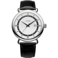 Часы SINOBI 9844 with Genuine Leather Strap Black (11S 9844 G01)