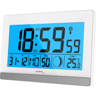 Часы настольные TECHNOLINE WS8056 White/Silver