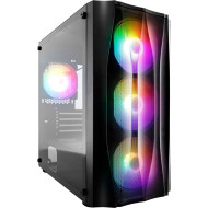 Корпус 1STPLAYER Firebase X3-M-4F1 Black