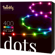 Smart LED гирлянда TWINKLY Dots RGB 400 Gen II Multicolor Edition IP44 Transparent Wire (TWD400STP-TEU)