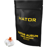 Набор переключателей HATOR Aurum Switch Orange 10 шт (HTS-181)