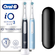 Набор электрических зубных щёток BRAUN ORAL-B iO Series 3 Duo iOG3.d.2i6.2K Black & Blue