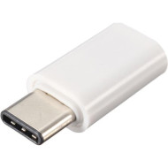 Адаптер OTG USB3.1 Type-C/Micro-USB White (S0626)