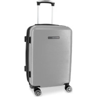 Чемодан SWISSBRAND Cardiff S Silver 39л