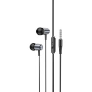 Наушники HOCO M108 Spring Metal Gray