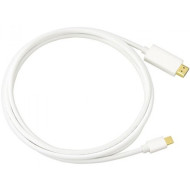 Кабель Mini DP to HDMI 1.8м White (S0227)
