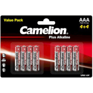 Батарейка CAMELION Plus Alkaline AAA 8шт/уп (11044803)