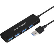 USB-хаб ACASIS AB3-L42 USB-C to 4xUSB-A3.0 Black