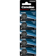 Батарейка CAMELION Lithium CR2025 5шт/уп (13005025)