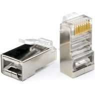 Коннектор KINGDA RJ-45 STP Cat.5e 100шт/уп (KD-PG8015-C6)