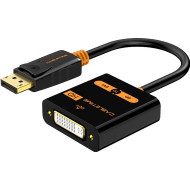 Адаптер CABLETIME 1080p DisplayPort - DVI Black (CP24B)